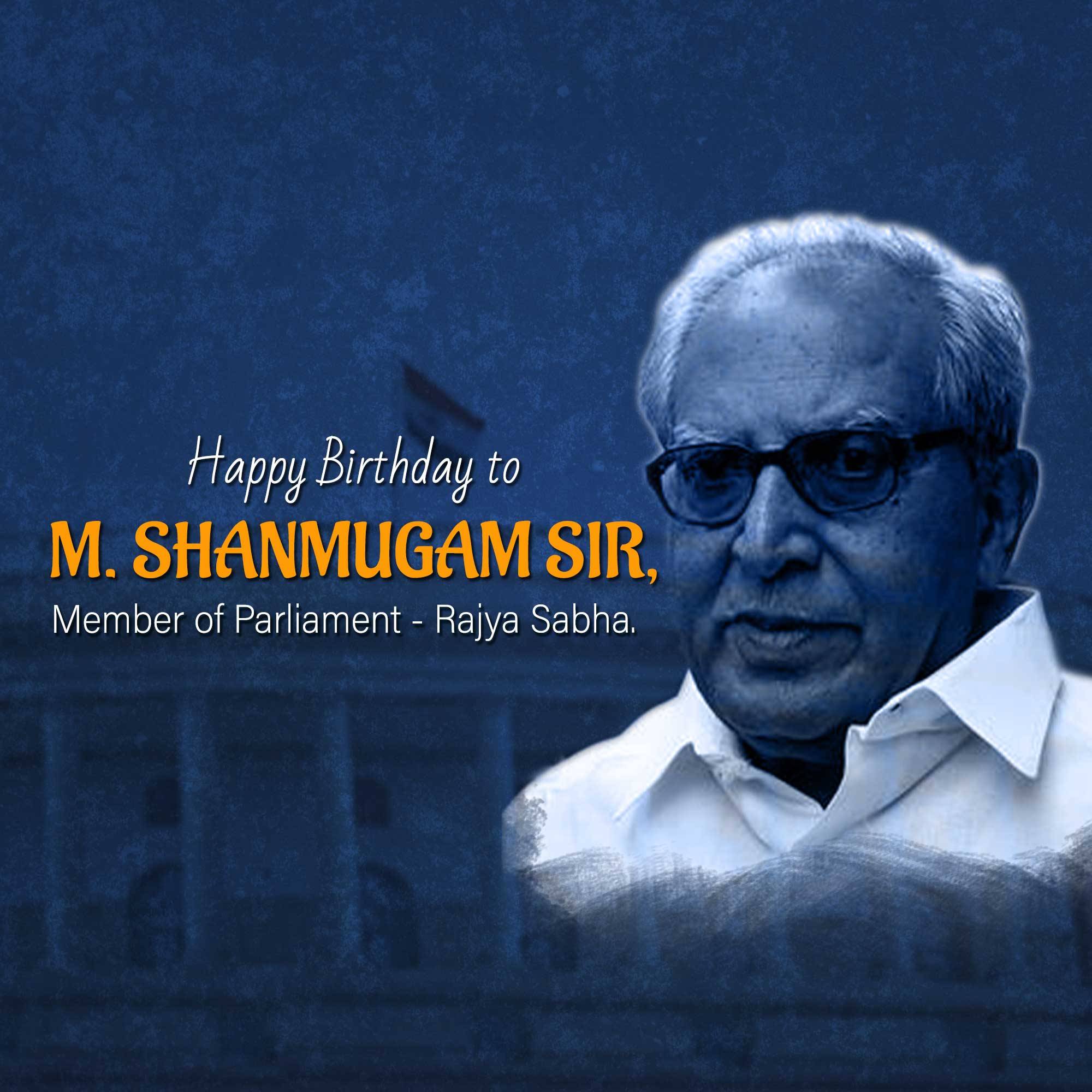 M. Shanmugam Birthday