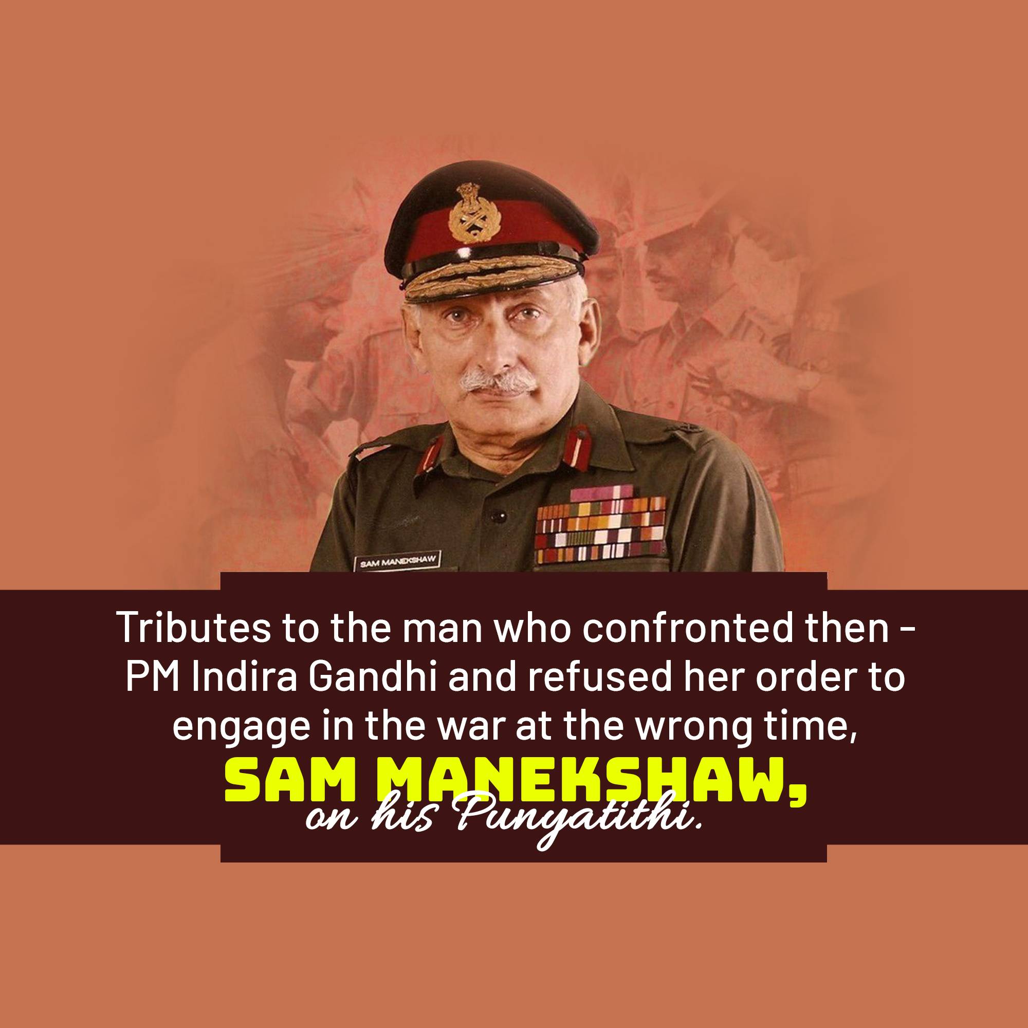 Sam Manekshaw Punyatithi