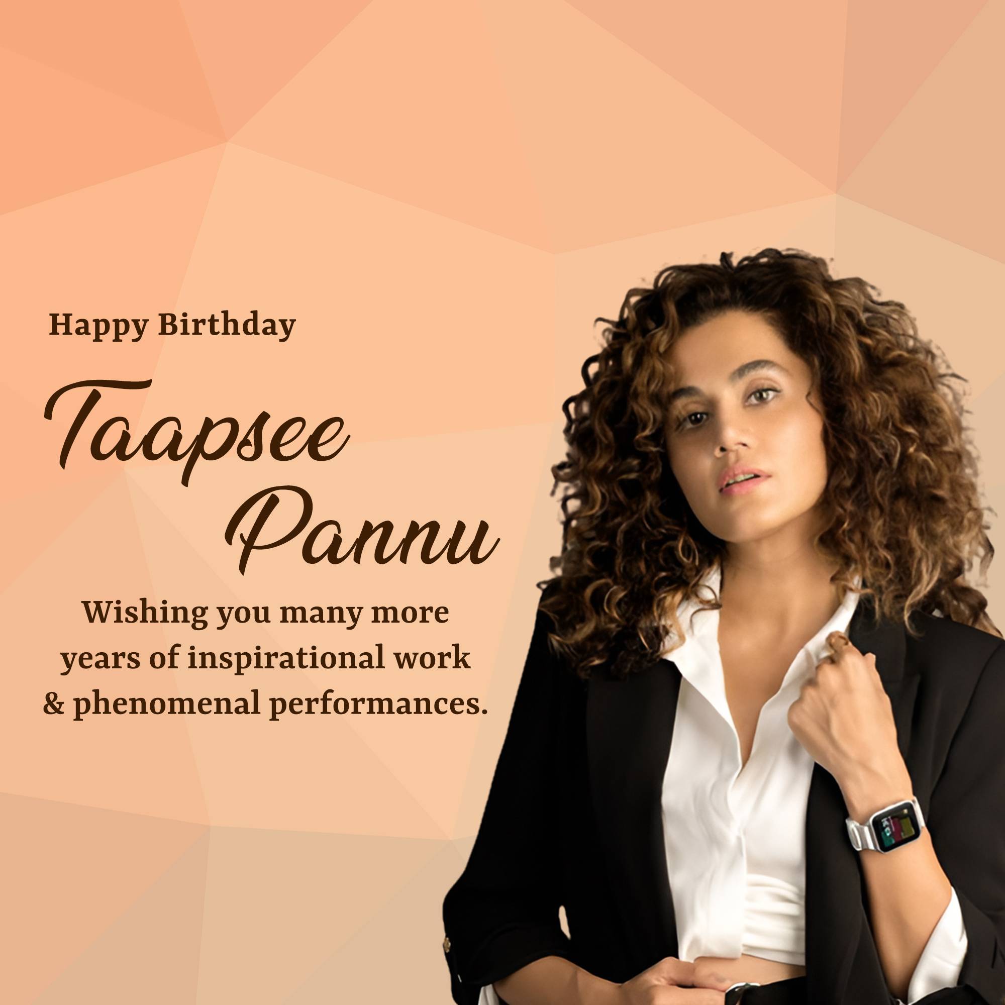 Tapsee Pannu Birthday