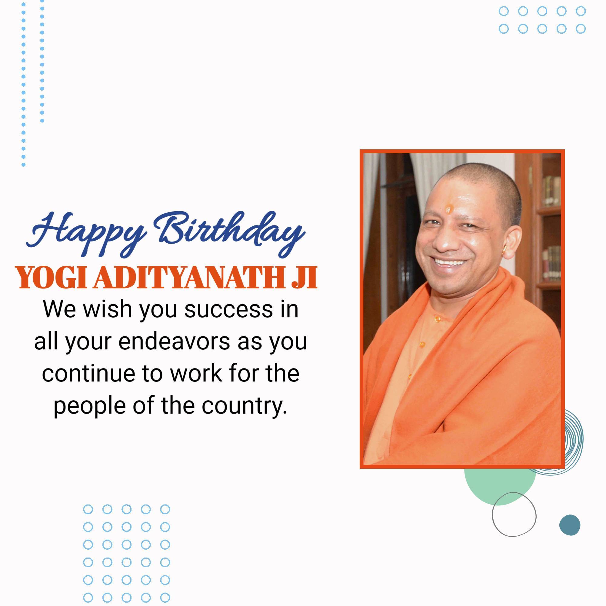 Yogi Adityanath Birthday