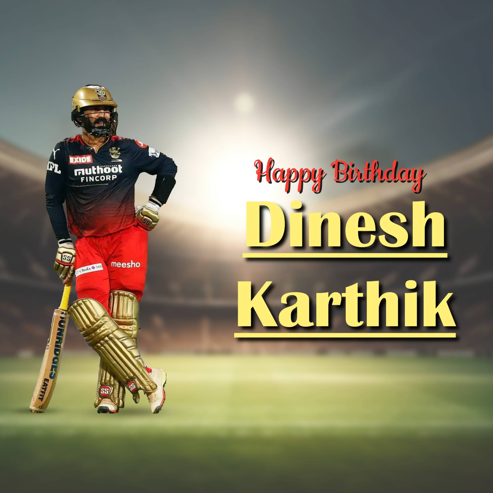 Dinesh Karthik Birthday