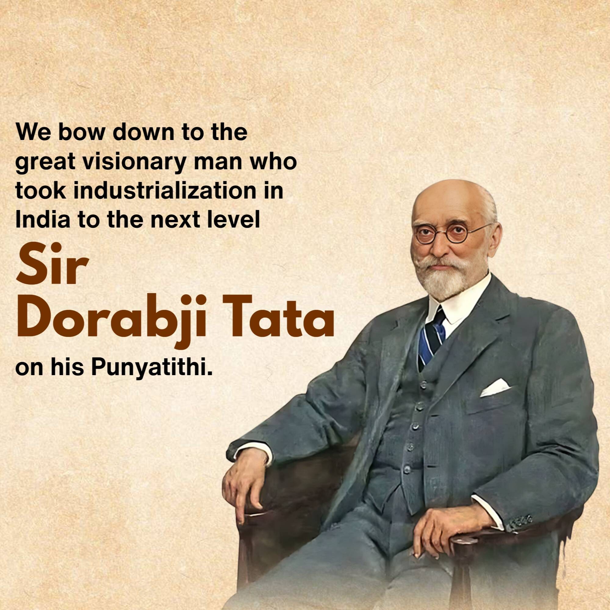 Dorabji Tata Punyatithi
