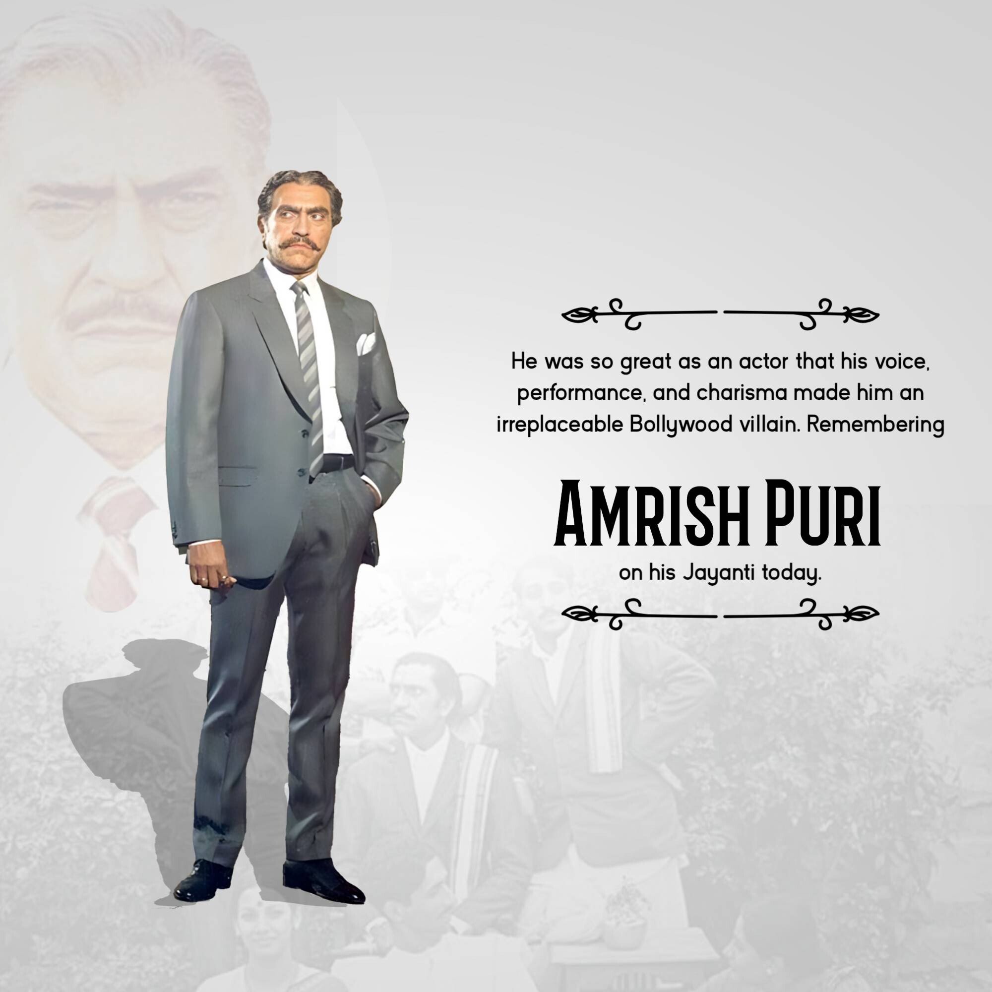 Amrish Puri Jayanti