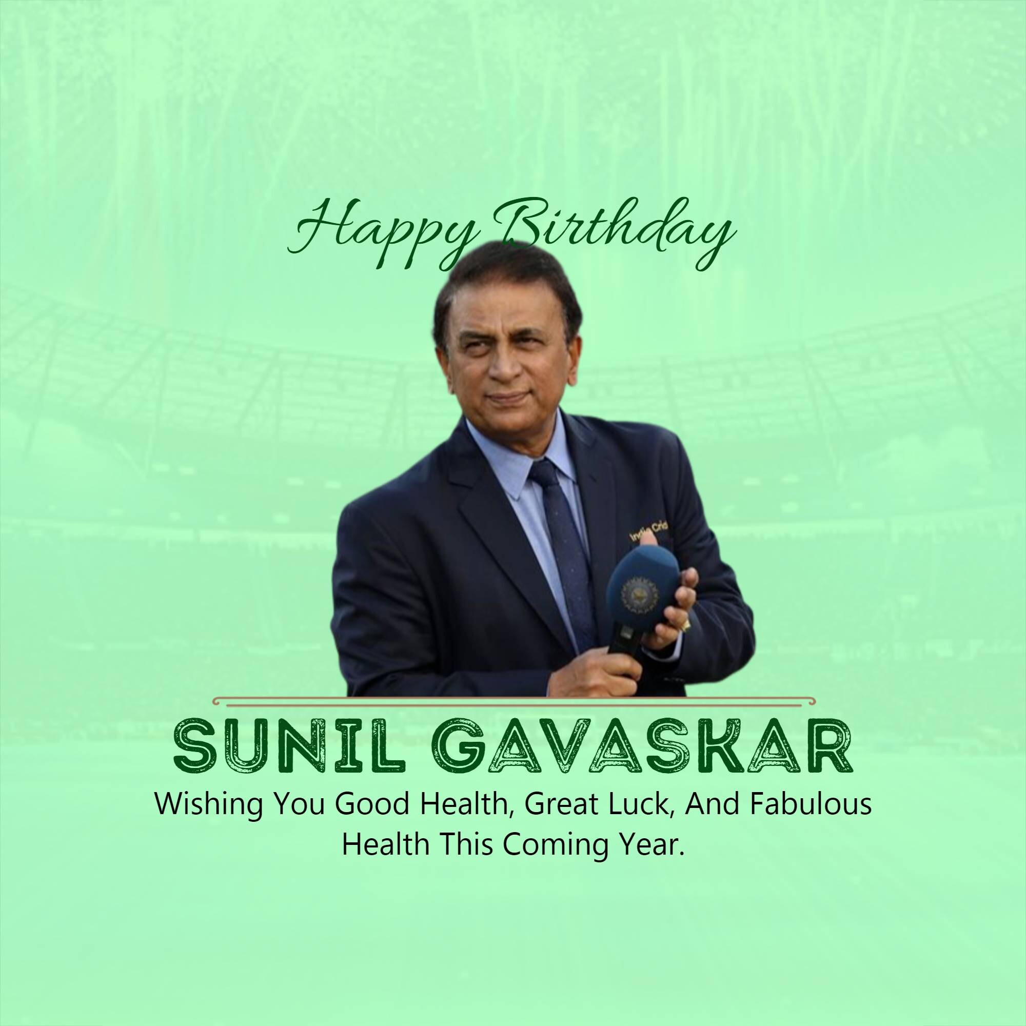 Sunil Gavaskar Birthday