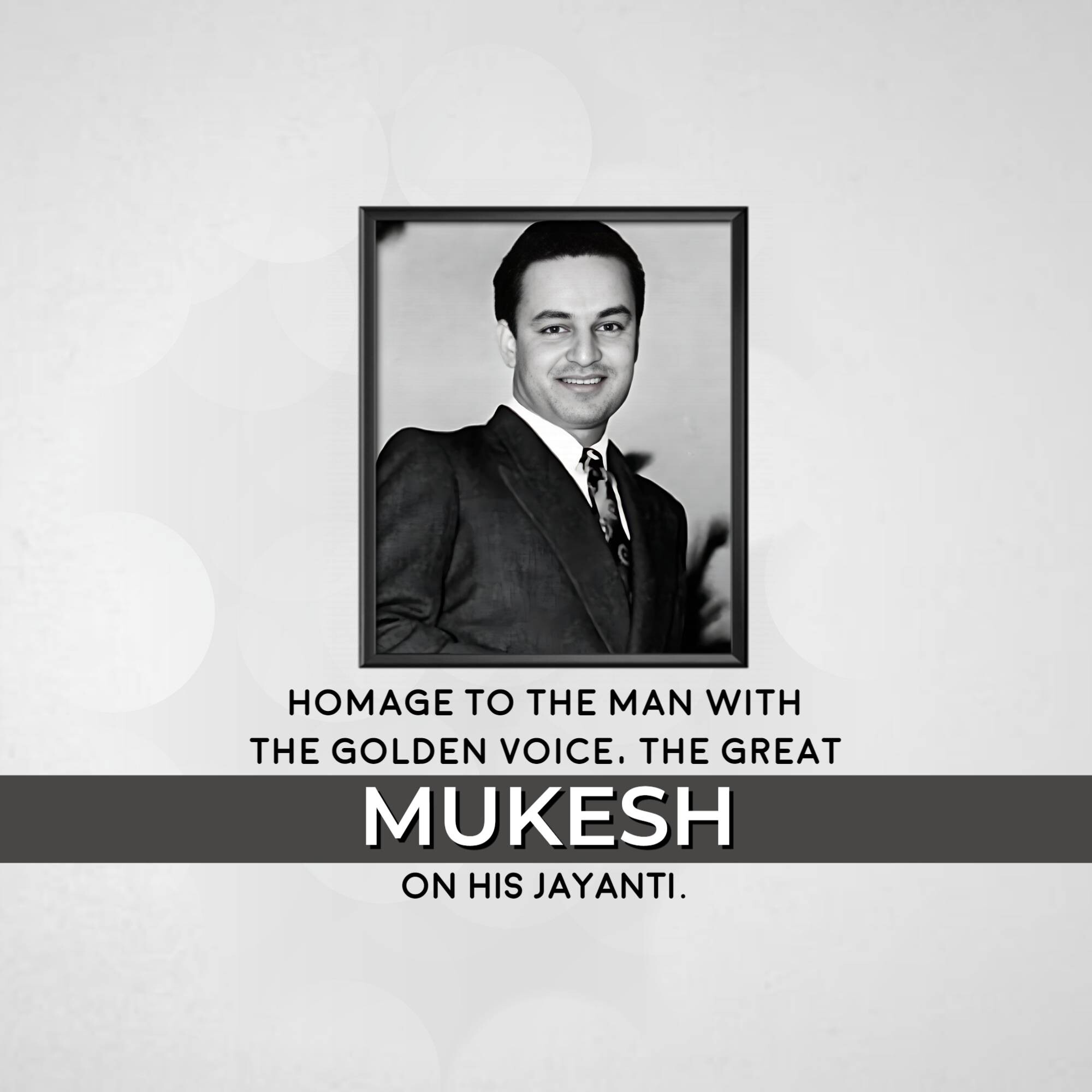 Shri Mukesh Chand Mathur Jayanti