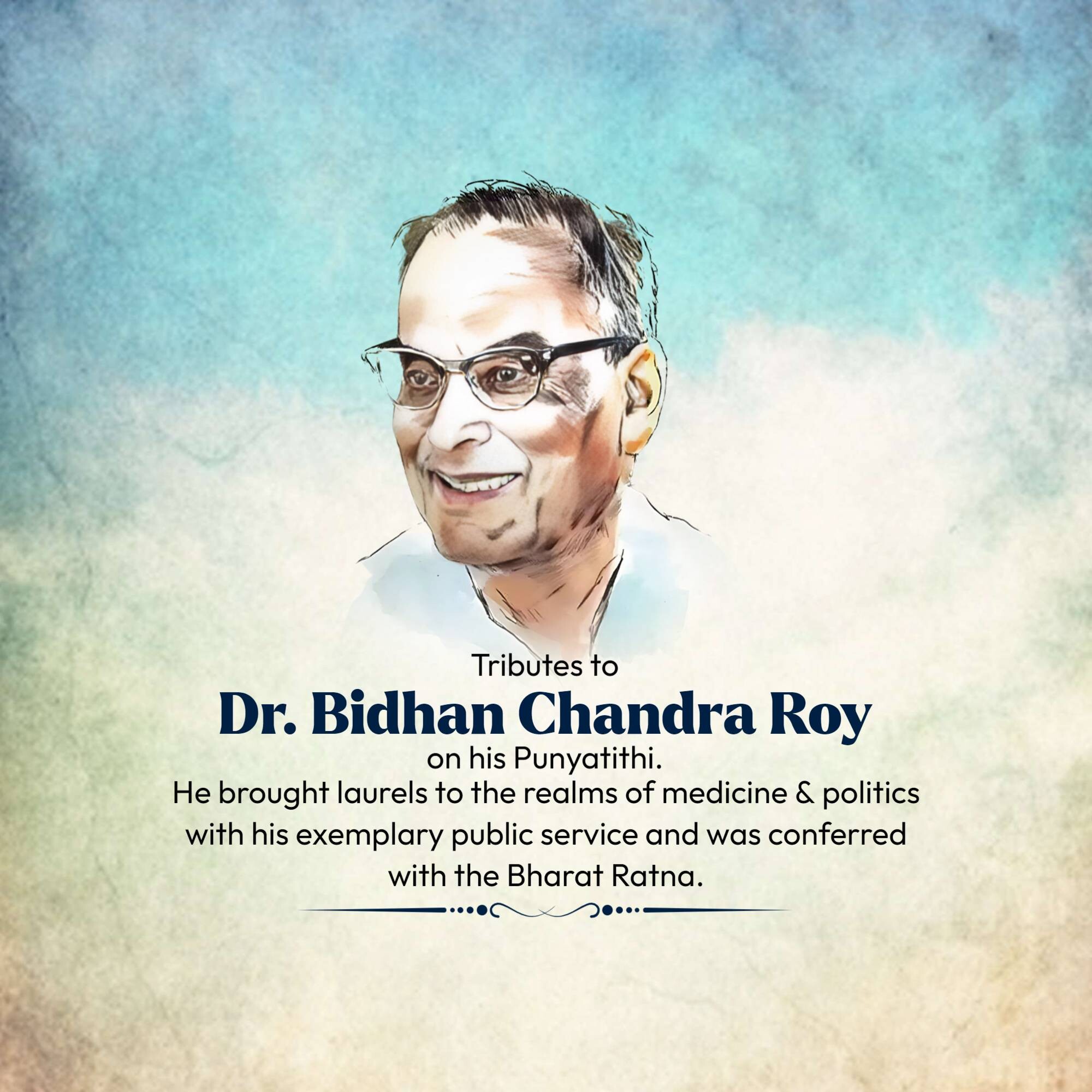 Bidhan Chandra Roy Punyatithi